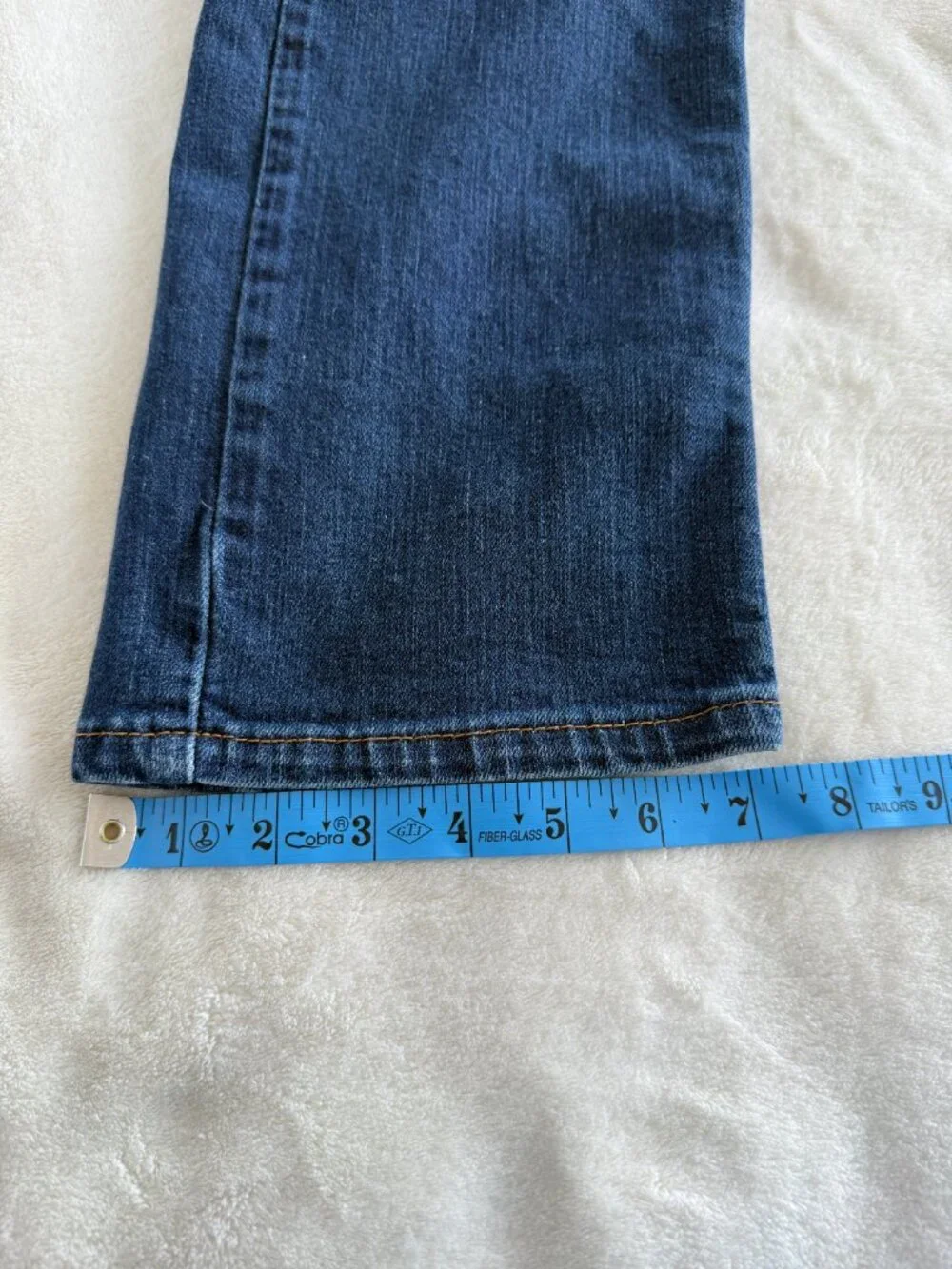 Levi's 514 Straight Fit Jeans Men's W32 L34 Blue Medium Wash Stretch Denim 32x34